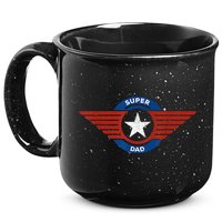 Father's Day Super Hero Dad Father And Protector 15oz Campfire Ceramic Mug