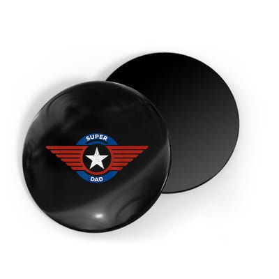 Father's Day Super Hero Dad Father And Protector Magnet