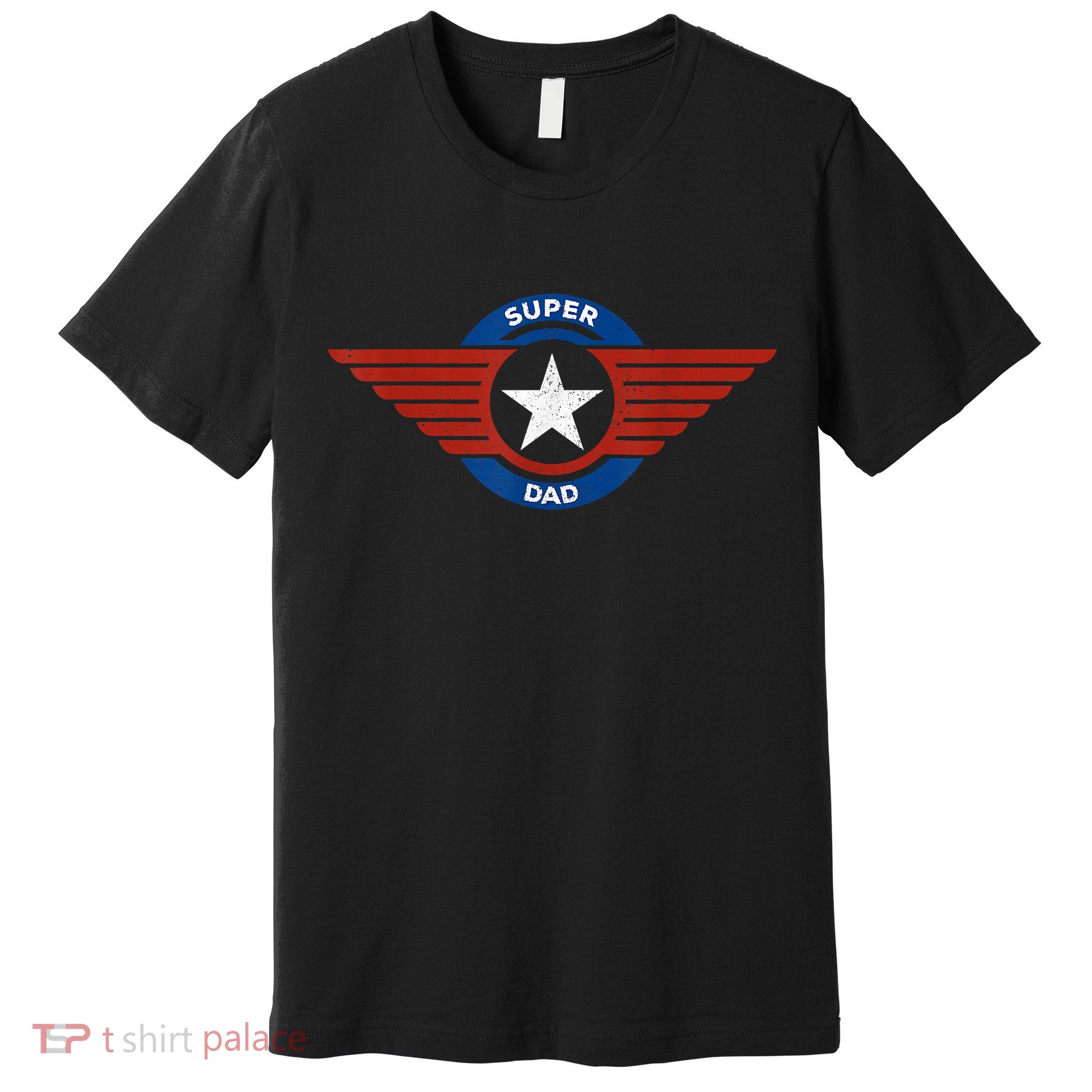 Father's Day Super Hero Dad Father And Protector Premium T-Shirt