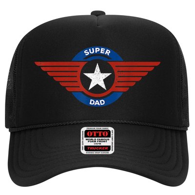 Father's Day Super Hero Dad Father And Protector Trucker Hat