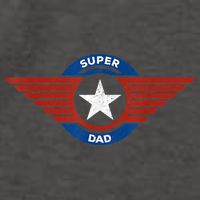 Father's Day Super Hero Dad Father And Protector Vector Backpack