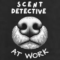 Fun Dog Scent Design Scent Detective At Work Cool Comfort Performance Bucket Hat
