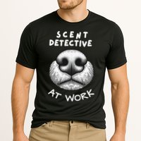 Fun Dog Scent Design Scent Detective At Work Cooling Performance Crew T-Shirt