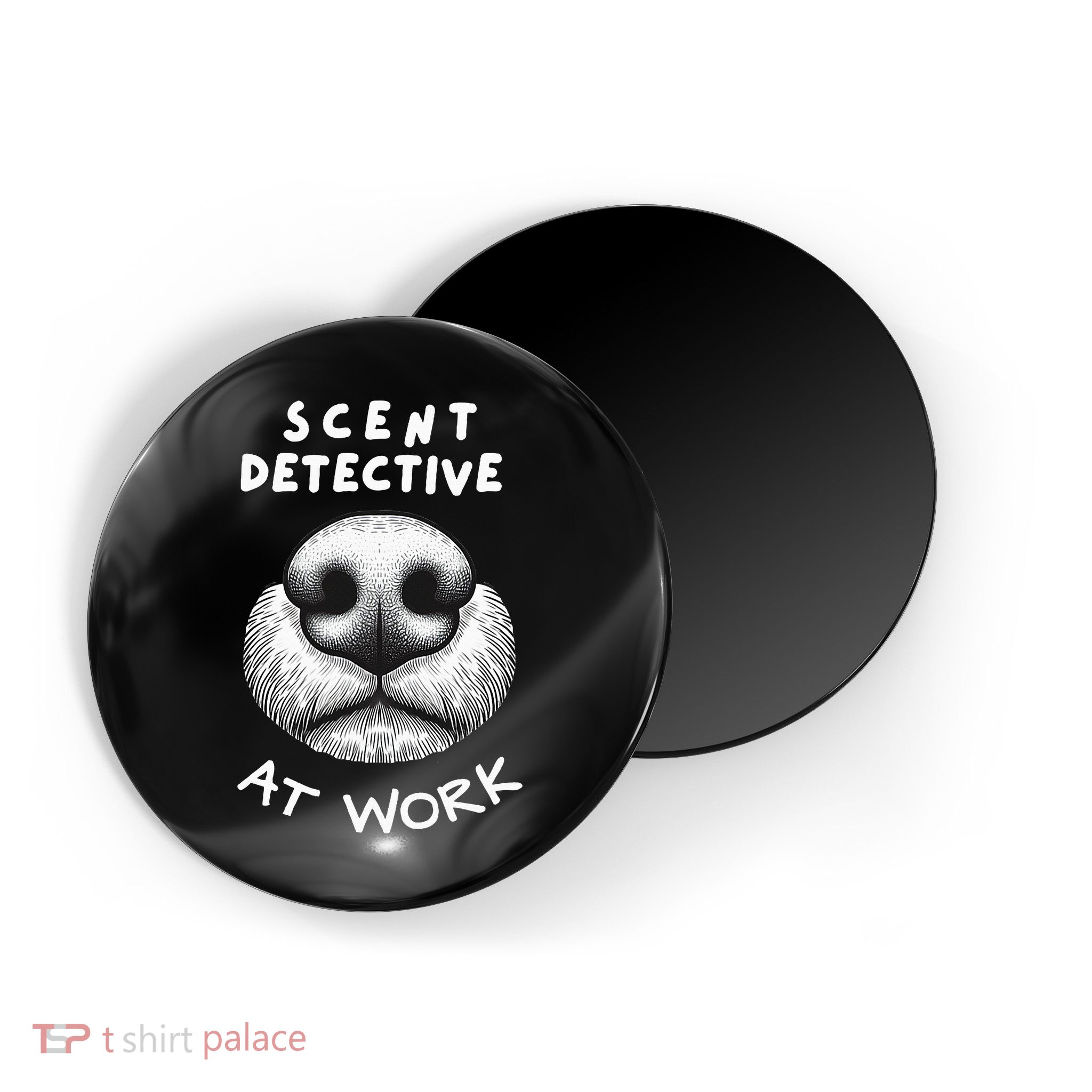 Fun Dog Scent Design Scent Detective At Work Magnet