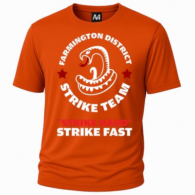 Farmington District Strike Team Strike Hard Strike Fast Cooling Performance Crew T-Shirt