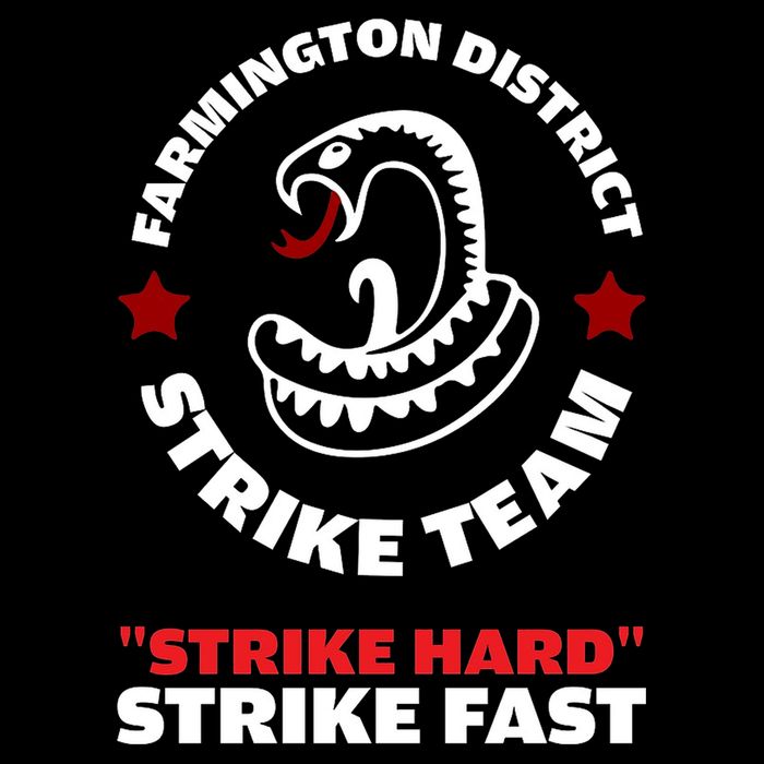 Farmington District Strike Team Strike Hard Strike Fast Backpack