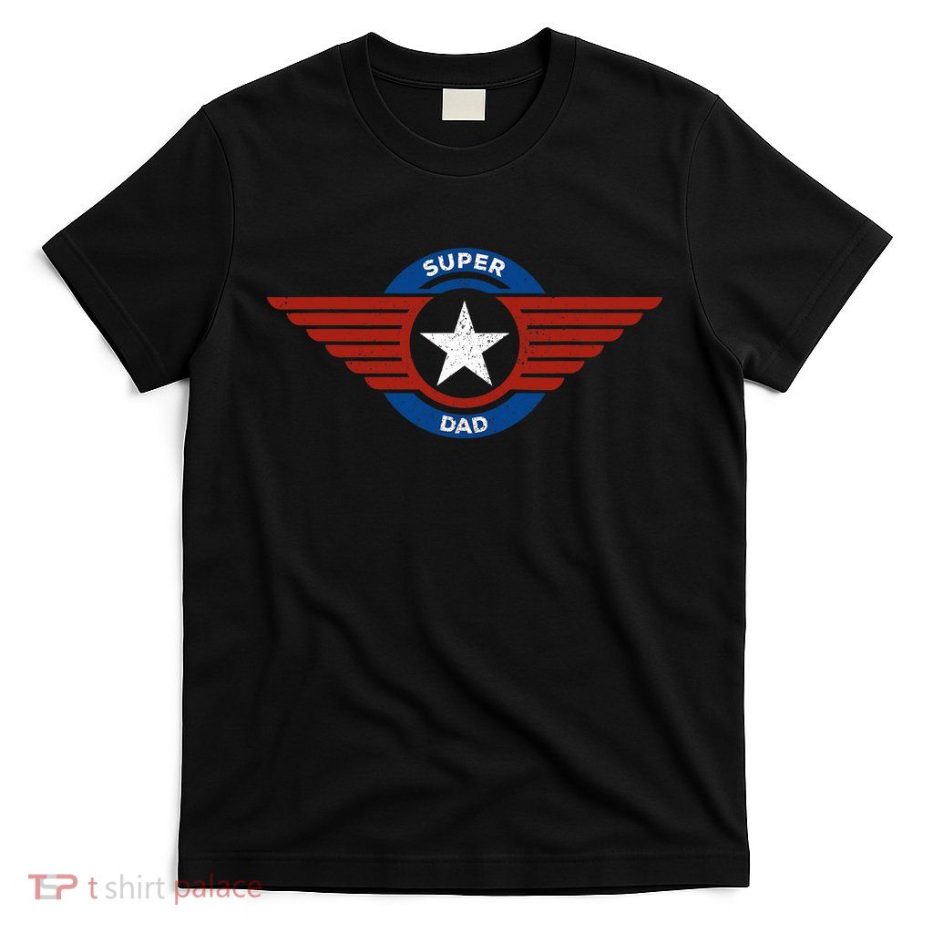 Father's Day Super Hero Dad Father and Protector T-Shirt