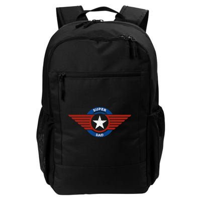 Father's Day Super Hero Dad Father and Protector Backpack