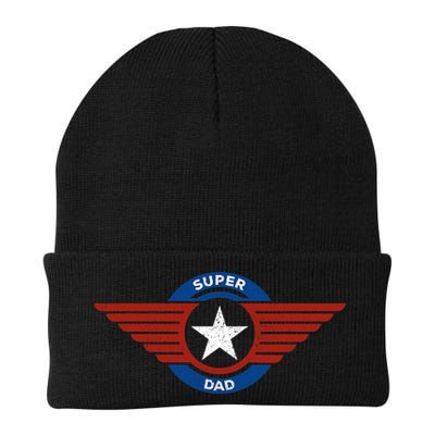 Father's Day Super Hero Dad Father and Protector Beanie