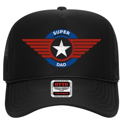 Father's Day Super Hero Dad Father and Protector Trucker Hat