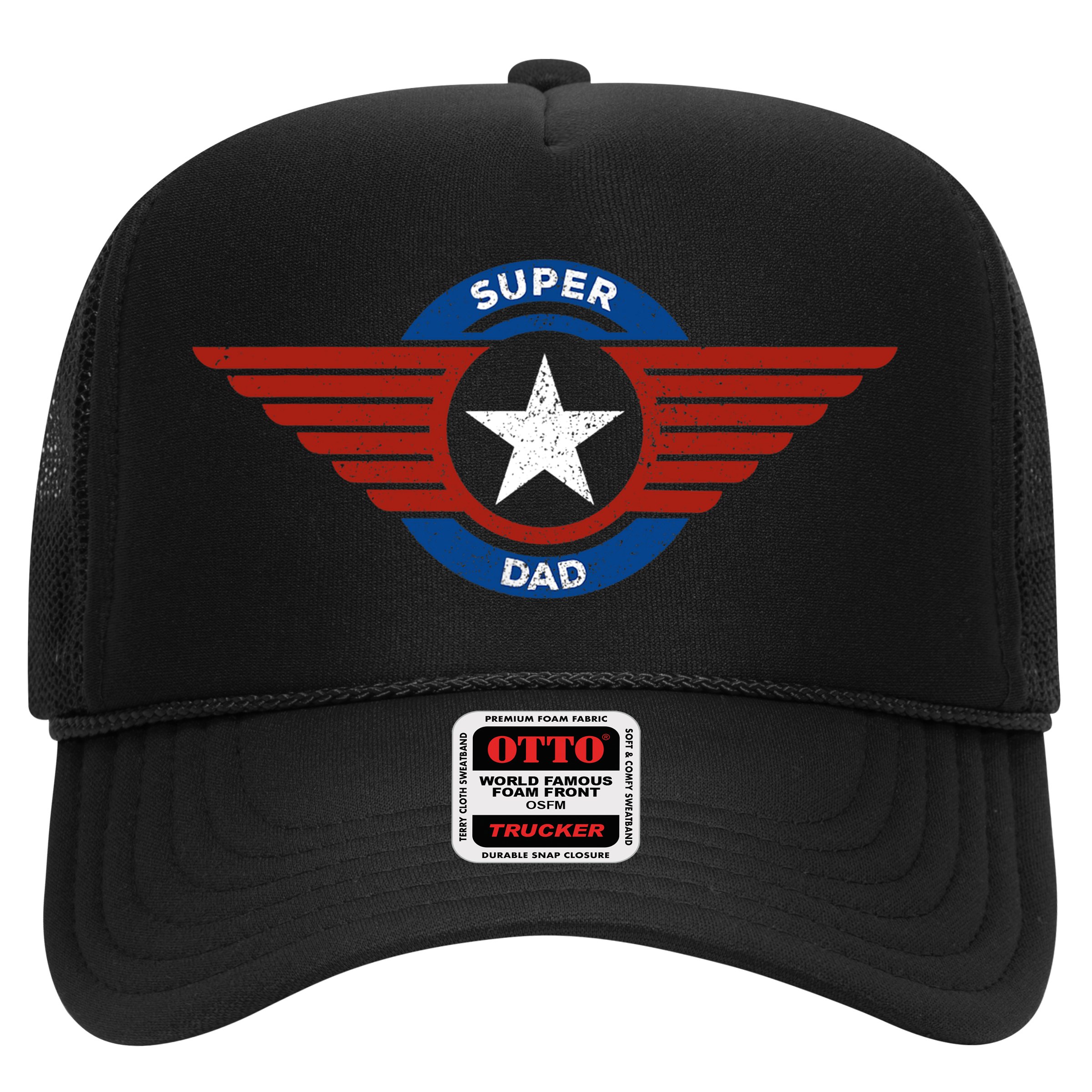 Father's Day Super Hero Dad Father and Protector Hat