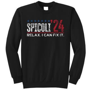 Funny Distressed Spicoli 24 Spicoli 2024 Relax I Can Fix It Sweatshirt