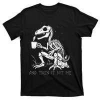 Funny Dinosaur Skeleton Costume Goth Halloween T-Shirt