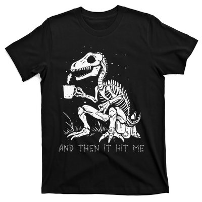 Funny Dinosaur Skeleton Costume Goth Halloween T-Shirt