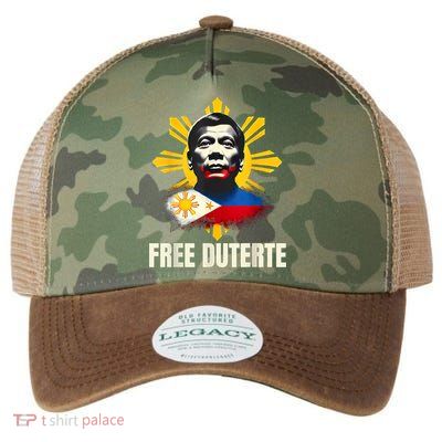 Free Duterte Supporter President Rodrigo Digong Patriots Legacy Tie Dye Trucker Hat