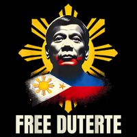 Free Duterte Supporter President Rodrigo Digong Patriots Backpack