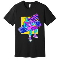 Funny Doing Stuff Workout Bodybuilding Fitness Gym Muscle Premium T-Shirt