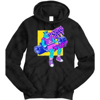 Funny Doing Stuff Workout Bodybuilding Fitness Gym Muscle Tie Dye Hoodie