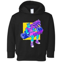 Funny Doing Stuff Workout Bodybuilding Fitness Gym Muscle Toddler Hoodie