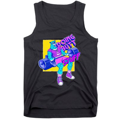 Funny Doing Stuff Workout Bodybuilding Fitness Gym Muscle Tank Top