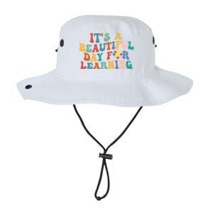 First Day School Its Beautiful Day For Learning Teacher Gift Legacy Cool Fit Booney Bucket Hat