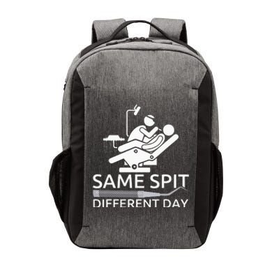 Funny Dentist Same Spit Different Day Dental Chair Vector Backpack