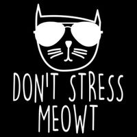 Funny Don't Stress Meowt Cat Owner Don't Stress Me Out Pun Cute Gift Cooling Performance Crew T-Shirt