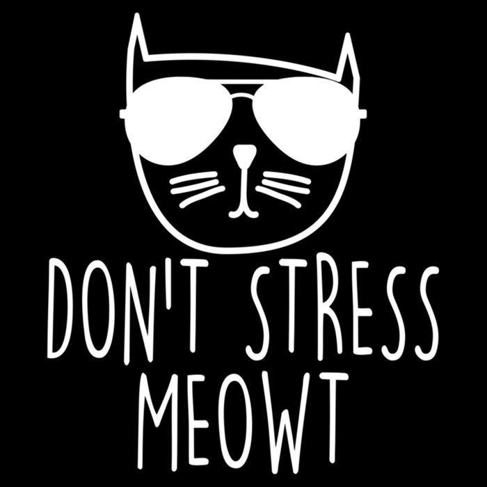 Funny Don't Stress Meowt Cat Owner Don't Stress Me Out Pun Cute Gift Cooling Performance Crew T-Shirt