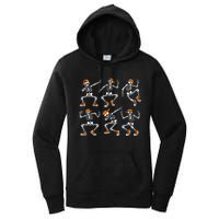 Funny Dancing Skeletons Halloween Skeleton Dance Halloween Women's Pullover Hoodie