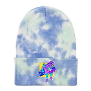 Funny Doing Stuff Workout Bodybuilding Fitness Gym Muscle Tie Dye 12in Knit Beanie