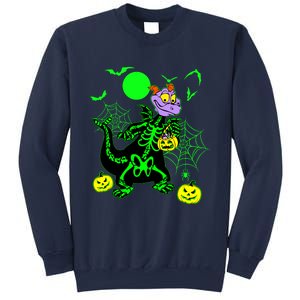 Figment Dragon Skeleton Halloween Trick Or Treat Figment Dragon Hallow Sweatshirt