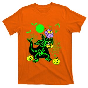 Figment Dragon Skeleton Halloween Trick Or Treat Figment Dragon Hallow T-Shirt