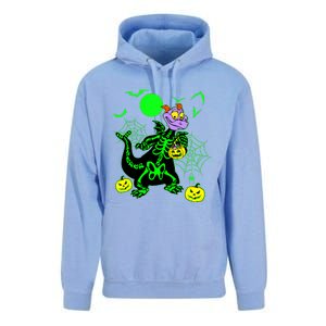 Figment Dragon Skeleton Halloween Trick Or Treat Figment Dragon Hallow Unisex Surf Hoodie