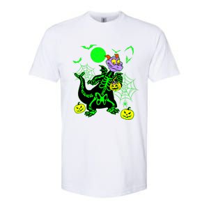 Figment Dragon Skeleton Halloween Trick Or Treat Figment Dragon Hallow Softstyle CVC T-Shirt