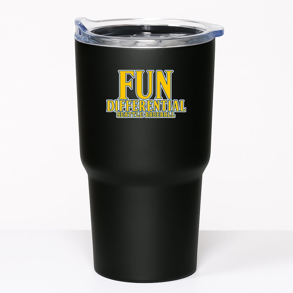 Fun Differential Seattle Baseball Tumbler
