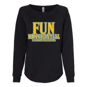 Fun Differential Seattle Baseball Womens California Wash Sweatshirt