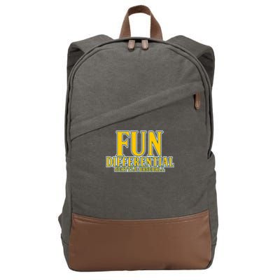 Fun Differential Seattle Baseball Cotton Canvas Backpack