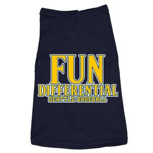 Fun Differential Seattle Baseball Doggie Tank