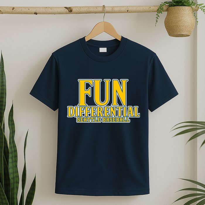 Fun Differential Seattle Baseball T-Shirt