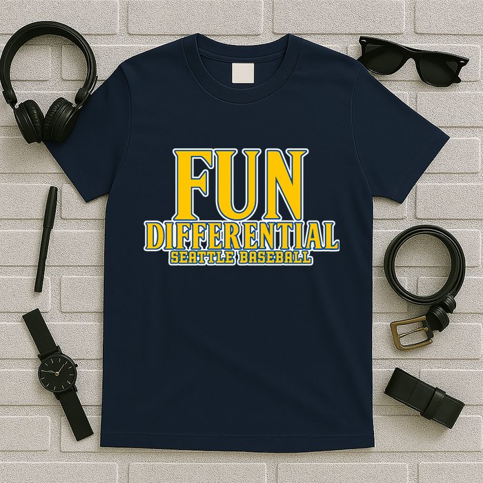 Fun Differential Seattle Baseball T-Shirt