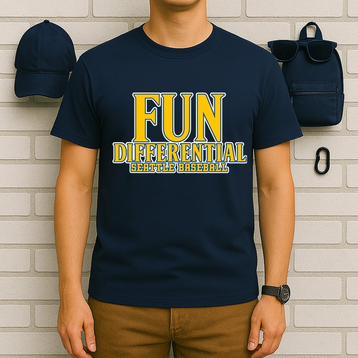 Fun Differential Seattle Baseball T-Shirt