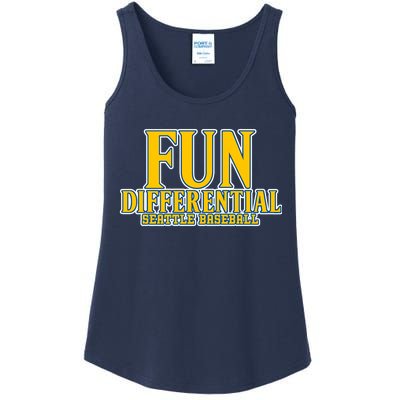 Fun Differential Seattle Baseball Ladies Essential Tank