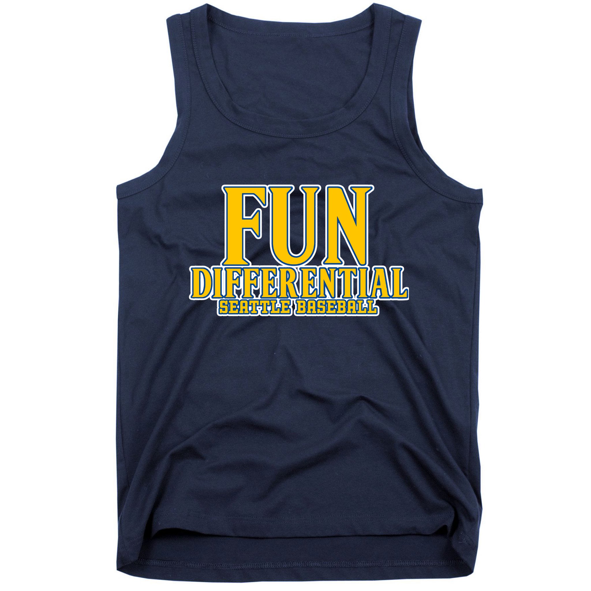 Fun Differential Seattle Baseball Tank Top