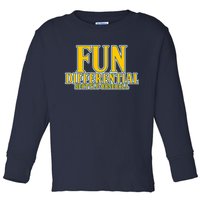 Fun Differential Seattle Baseball Toddler Long Sleeve Shirt