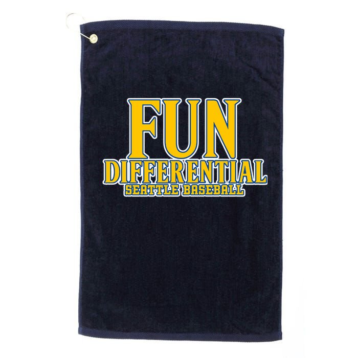 Fun Differential Seattle Baseball Golf Towel