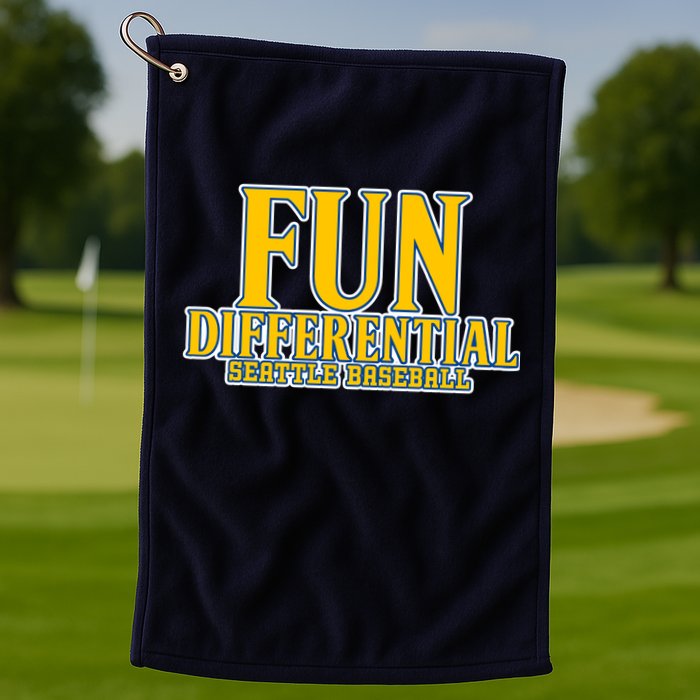 Fun Differential Seattle Baseball Golf Towel