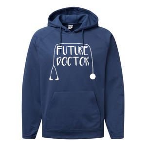 Future Doctor Soon To Be Top Performance Fleece Hoodie