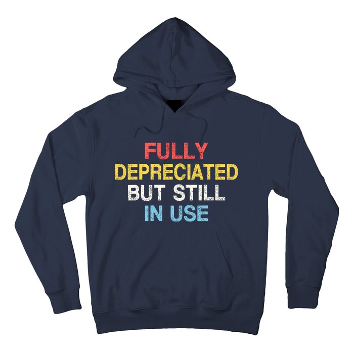 Fully Depreciated Still In Use For Accounting Retro Graphic Hoodie