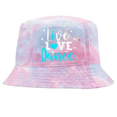 Funny Dancing Saying Dancer Dancing Lover Dance Tie-Dyed Bucket Hat