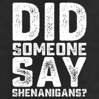 Funny Did Someone Say Shenanigans St Patricks Day Costume Adult Drive Performance Visor
